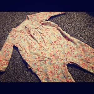 Darling Ruffle butt floral one piece